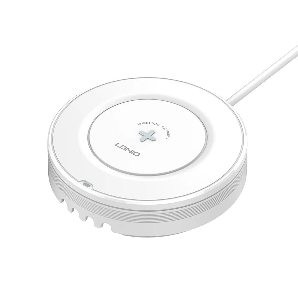 

LDNIO AW003 32W Desktop Wireless Charger, 15W Wireless Phone Charger, 3 In 1 Wireless Charger, White