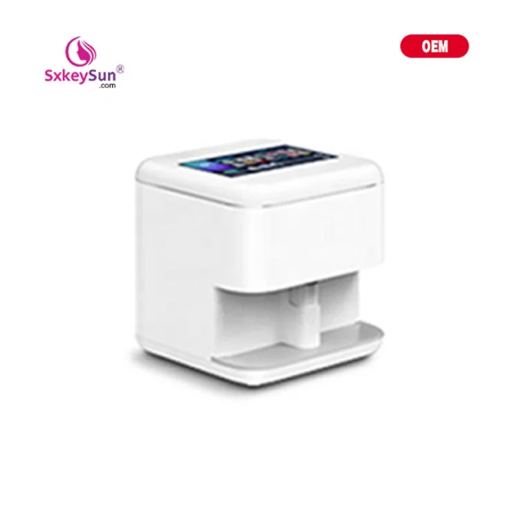 

portable 3d nail printers portable painting machine automatic mobile wireless transfer digital all-intelligent nail printers