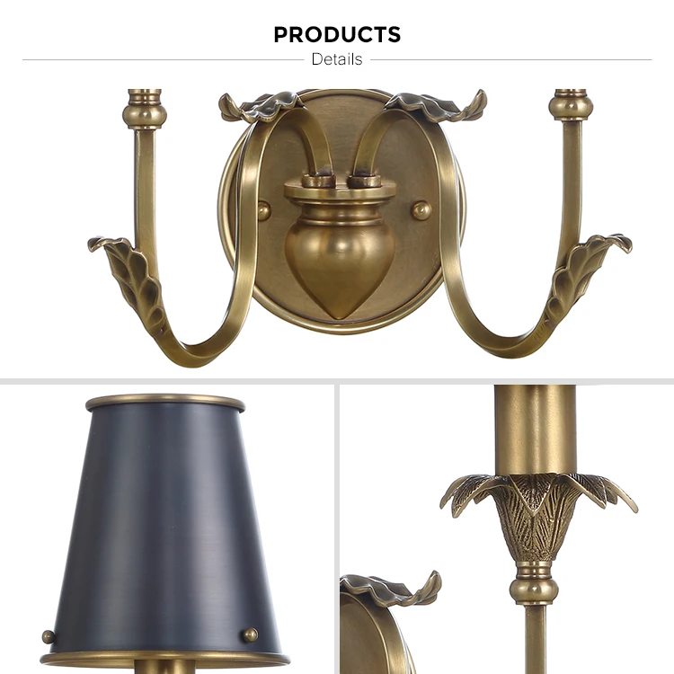 solid brass wall lamp decoration