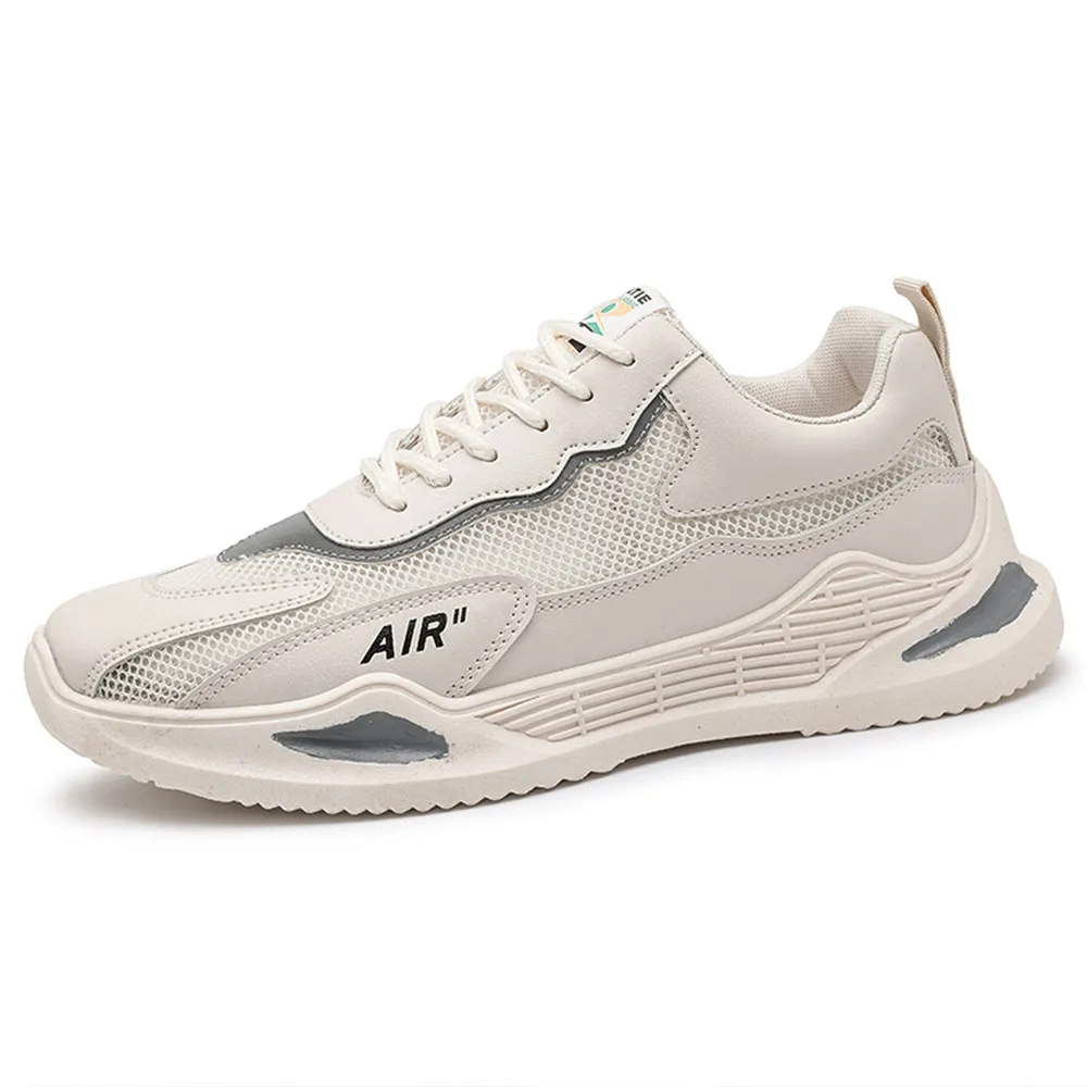 

Summer Men's Mesh Casual White Running Shoes Breathable Sneakers for Men