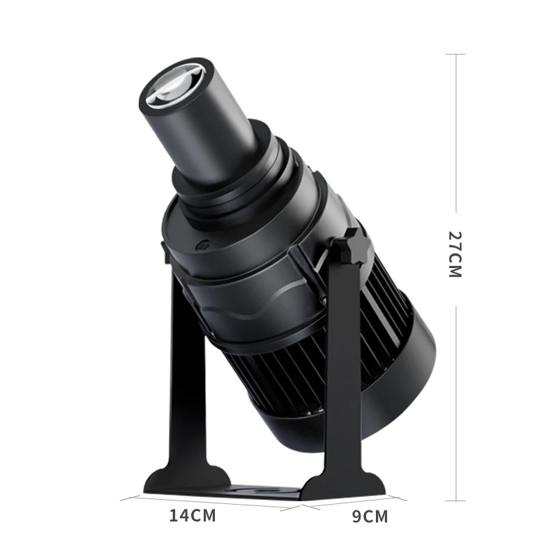 TNT Custom AD LOGO Gobo Projector 100W Advertising LED Lights IP67 Ce Fcc kc Emc Tuv Waterproof Pattern/Image Projection