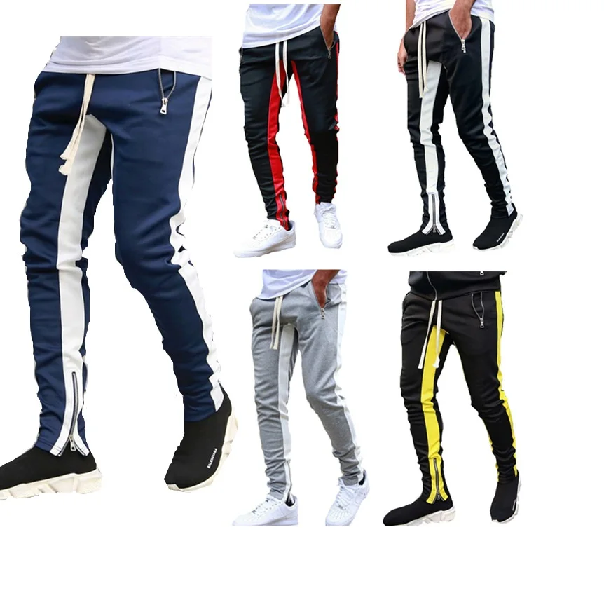 

Funw Mens Joggers Casual Pants Fitness Men Sportswear Tracksuit Bottoms Skinny Sweatpants Trousers Black Gyms Jogger Track Pants