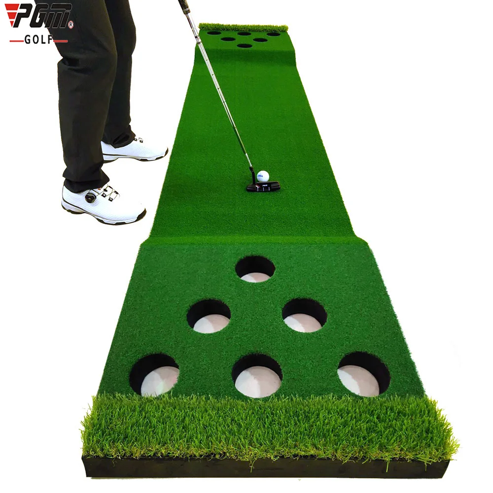 

PGM outdoor artificial grass golf putting mat green two way practice golf indoor putting mat