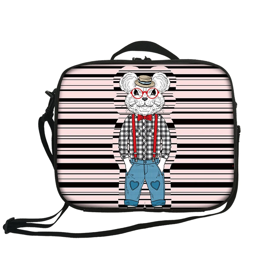 

Excellent cute animal printed lunch bag for kids insulated eco friendly washable bag wholesale best price lunch bag large