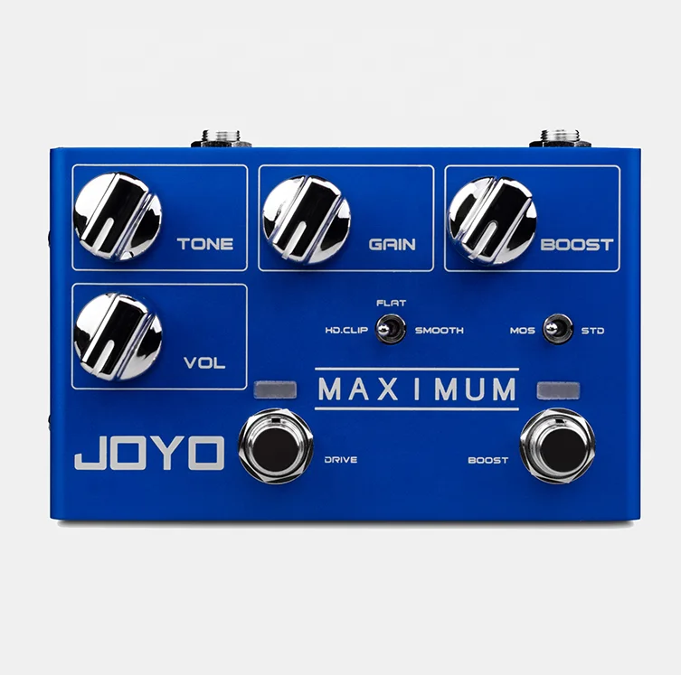 

JOYO Maximum Mosfet Overdrive Guitar Effect Pedal - Revolution R Series