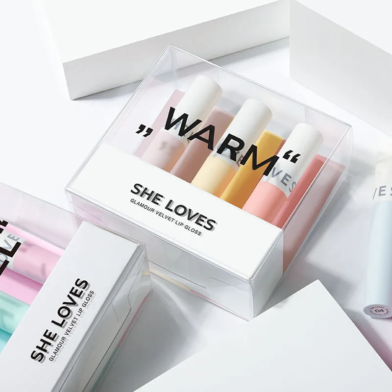 

Cute Small Colorful Lipstick Set Christmas Gift Lipstick Set For Gilr Women
