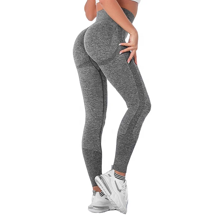 

Custom Hot Yoga Pants Women Fitness Hip Lift Yoga Pants High Waist Sports Gym Leggings Seamless Yoga Pants, Solid