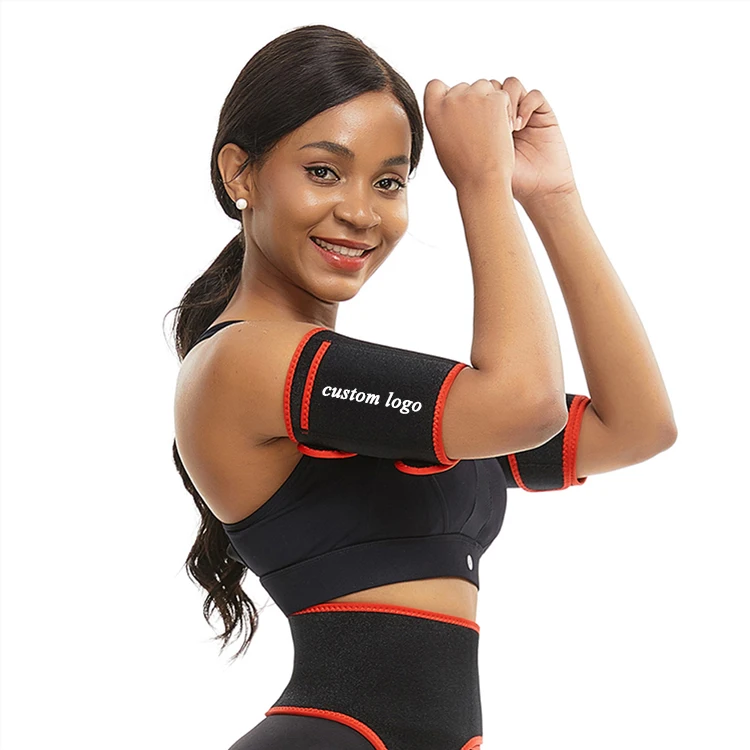 

Custom Logo Design New Jogging Wear Elasticity Compression Arm Control Neoprene Fat Burning Arm Shaper For Women