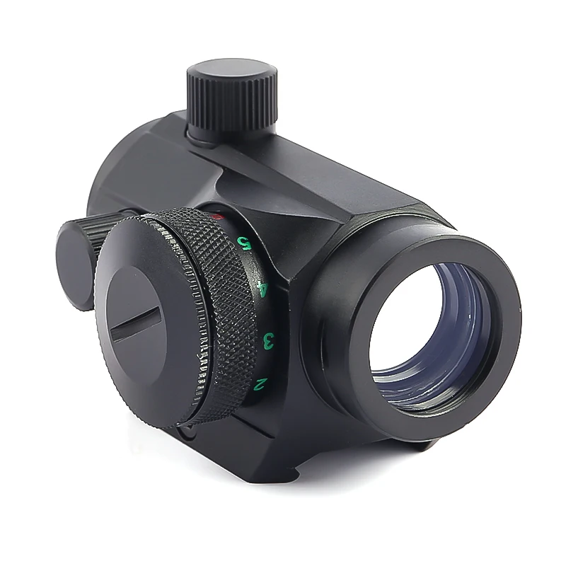 

Outdoor Tactical 1X22 Red Dot scope Holographic Optical Sight M1 Spotting Rifle Scope For 20MM Rail mount, Matte black