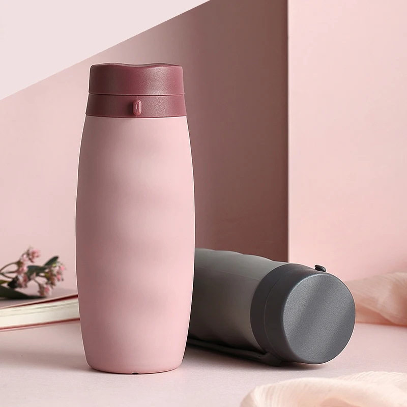 

Hot Sale Portable 600ml Collapsible Water Bottle Food Grade Silicone Eco-friendly Water Bottle, Grey/pink/custom