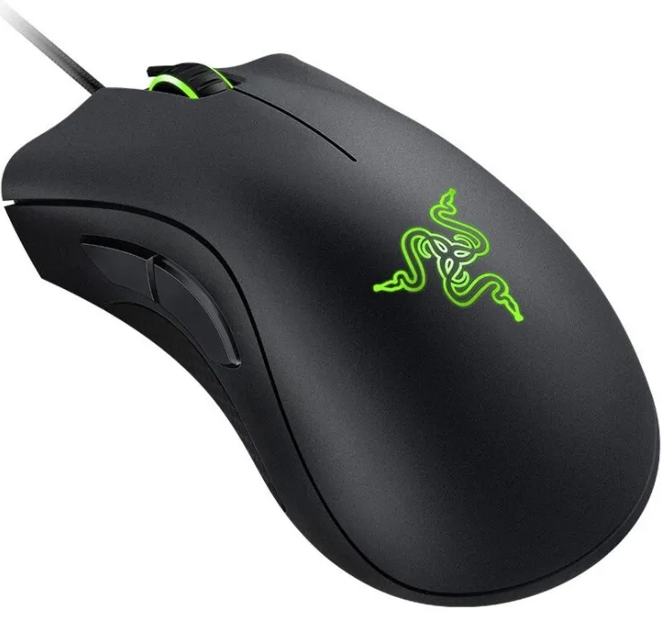 

RAZER Deathadder ESSENTIAL Wired gaming mouse human engineering 6400DPI, Black;white