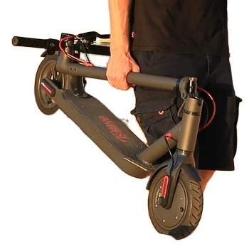 

Lectrique Mobile Charger Holder Mobility Accessories Carrier Germany Solid Tire Wheel Mobilty Mini Scooter Electric Pedal, Black