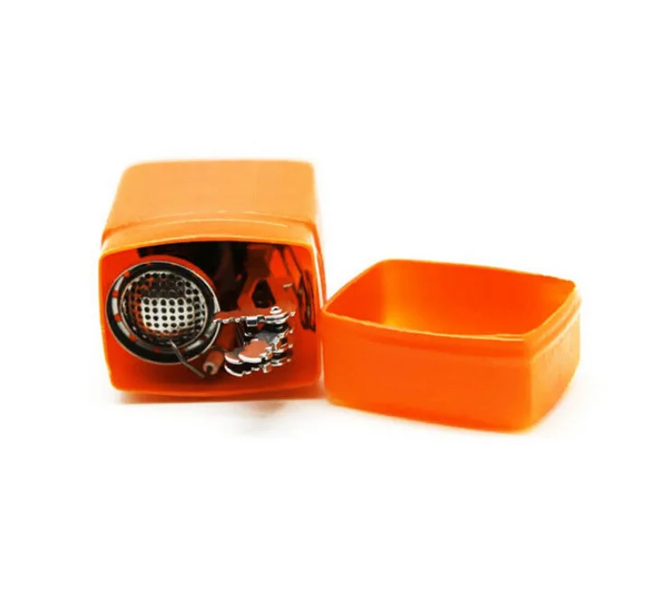 

Electronic Ignition Mini Integrated Stove, Portable Butane Gas Stove Outdoor Camping Stove,