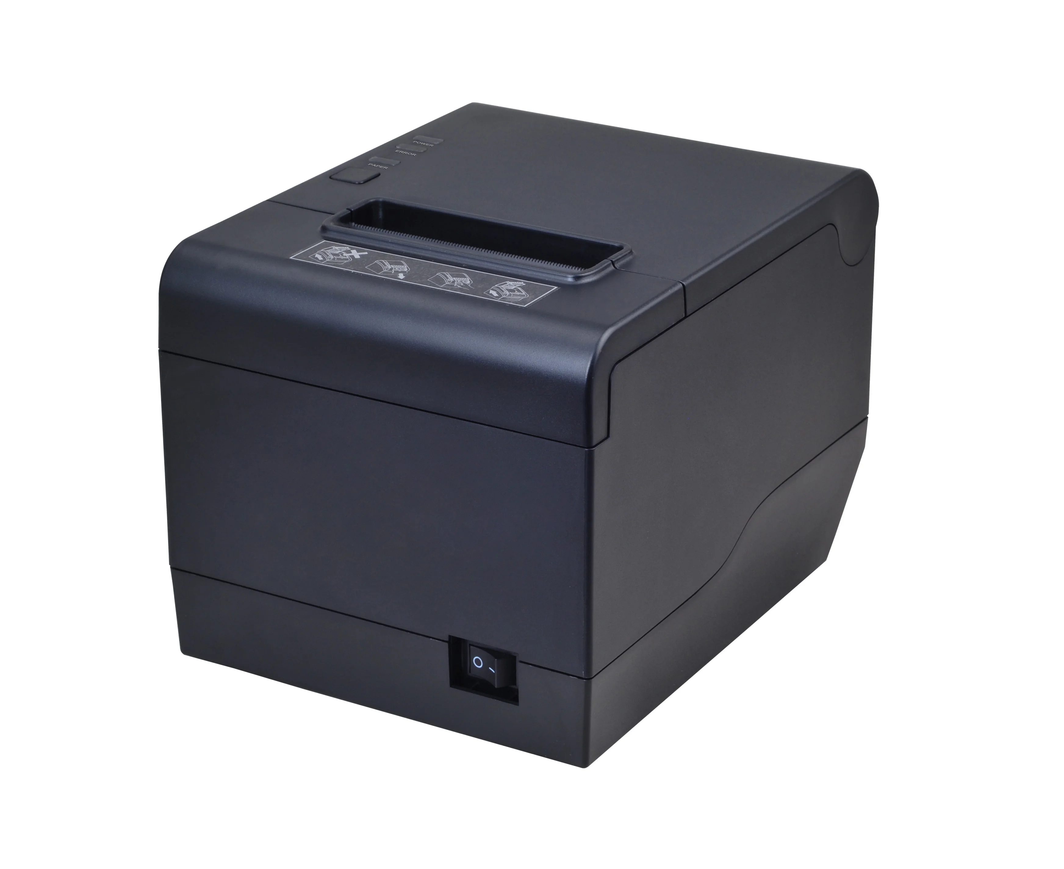 

Printer thermal for 80 mm thermal printer with printer auto cutter, Black color