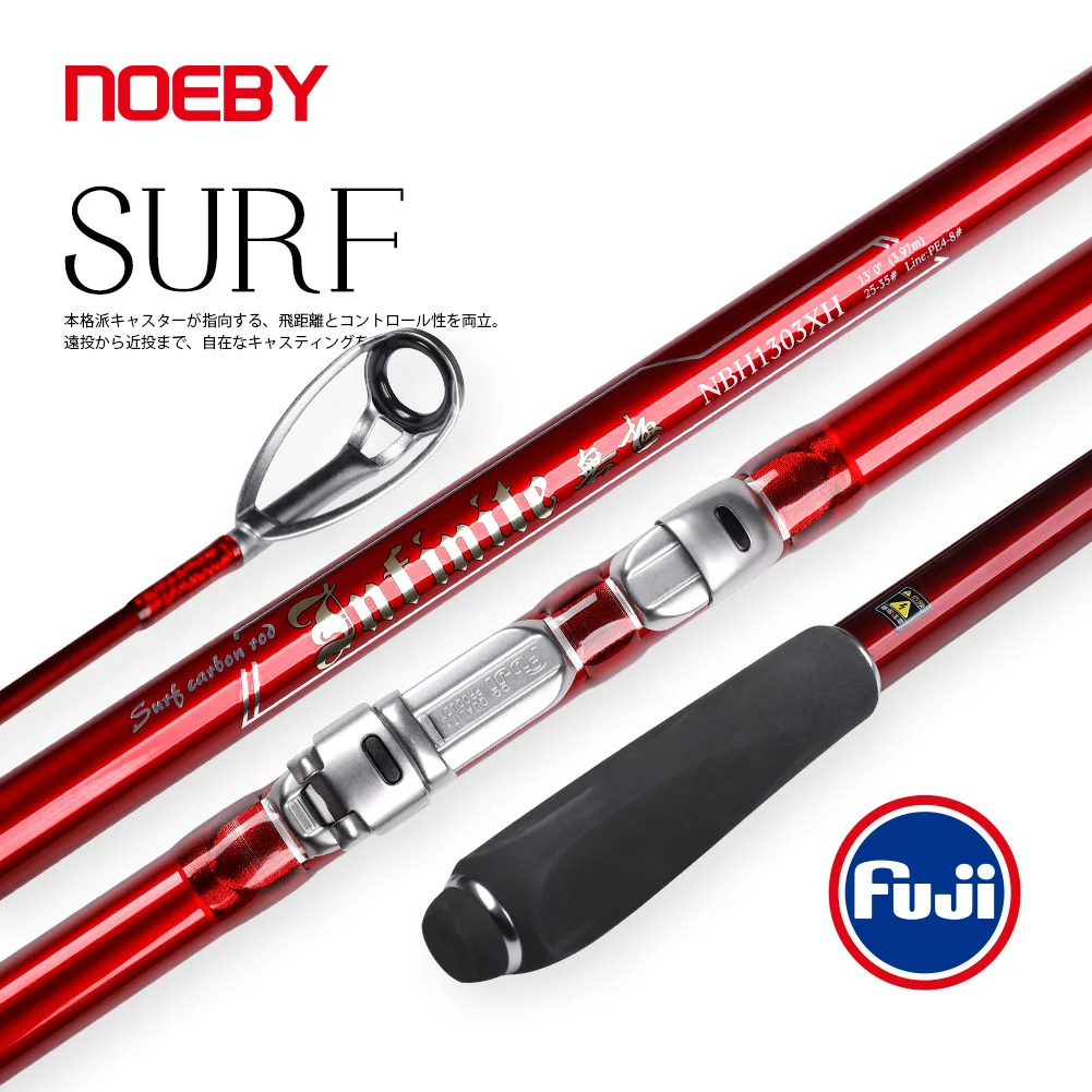 

Noeby INFINITE 14'0'' FUJI 3 pcs Long Cast fishing rod 420