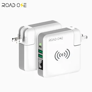 3 1 Type C Wireless Charging Power Bank Wall Charger