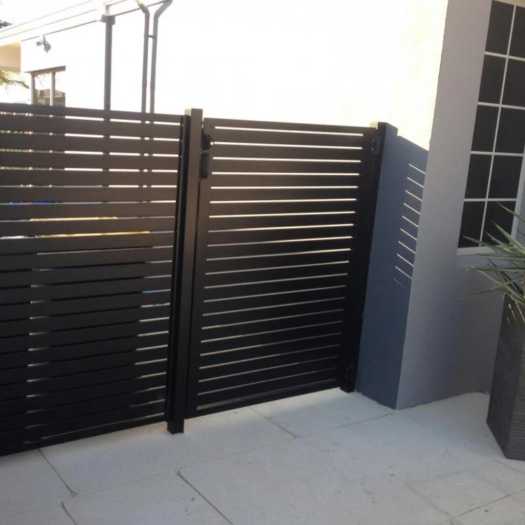 

Villa Deck Fence Custom DIY Horizontal Aluminium Slat Fence, Customer's request