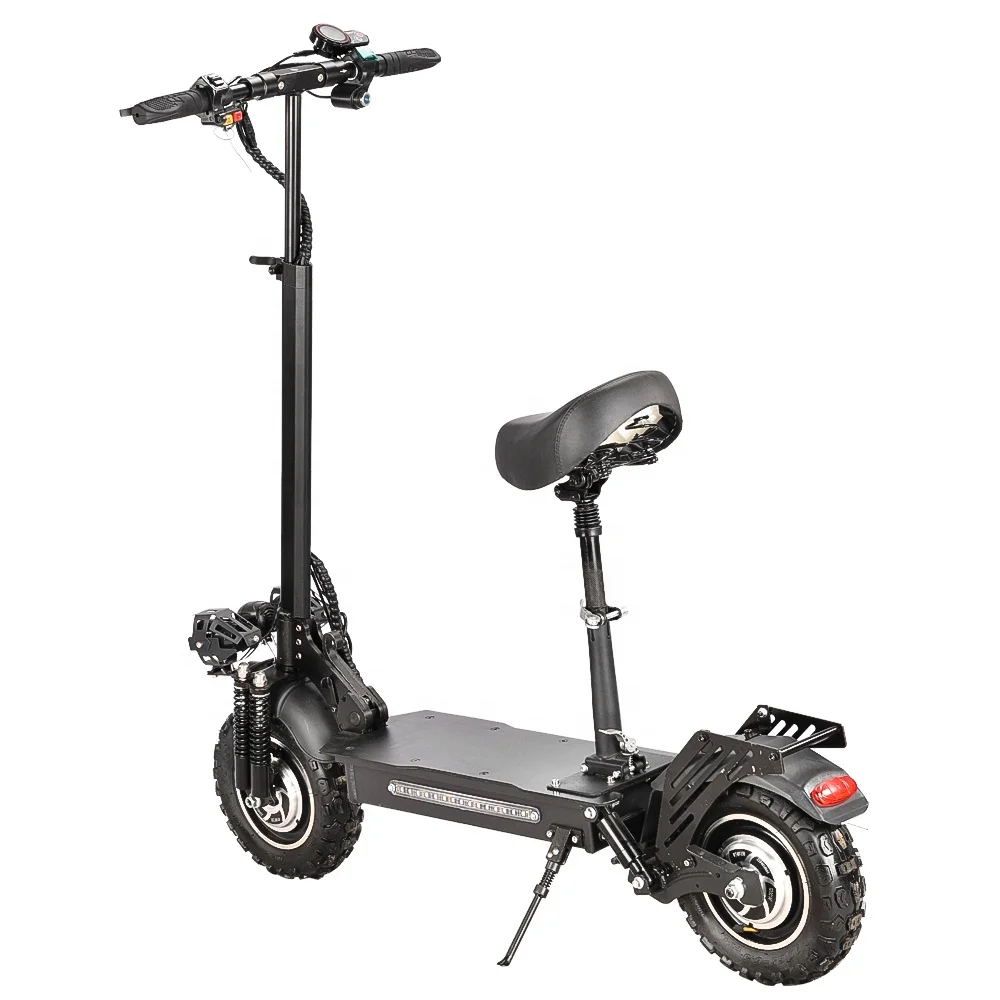

2022 new 2400W electric scooter 11 inch full hydraulic brake folding electric scooter with seat