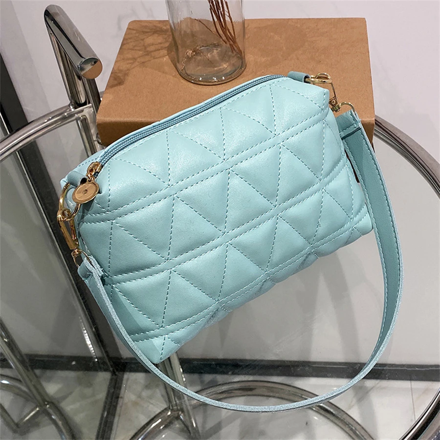 

2022 new small PU Leather handbag women shoulder bag simple style crossbody bag women hand bags, Customized color