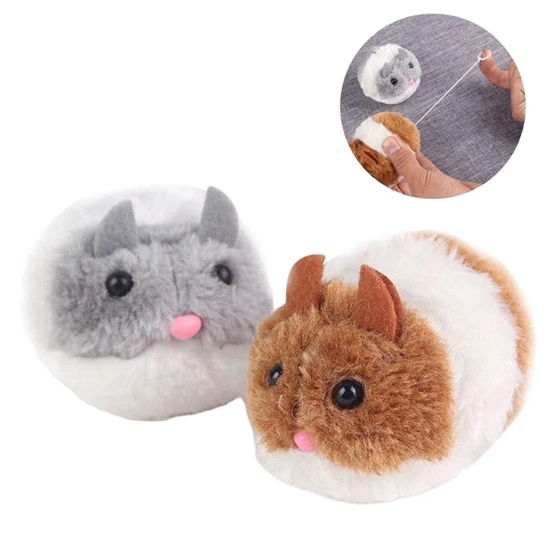 

Cat Toys Cat plush Toy Fur Shake interactive Movement cat toy mouse, Picture