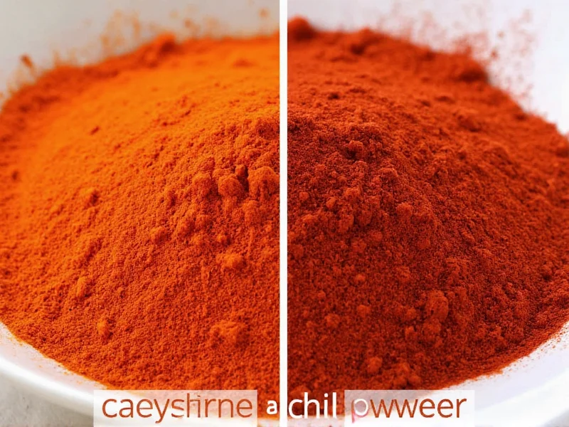 Cayenne Powder vs Chili Powder: Key Differences Explained