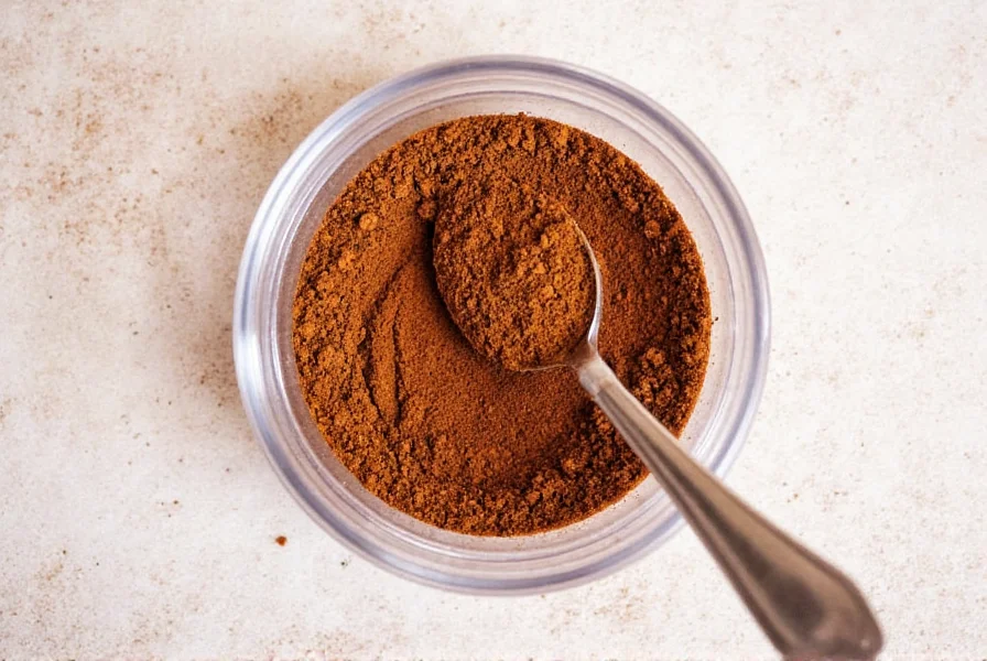 Picking through different brands of whole allspice berries at a market