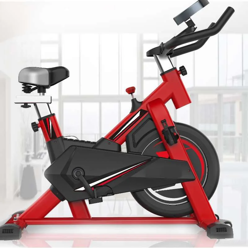 

Monitor Magnetic Commercial Professional Indoor Flywheel Cycling Bikes Gym Equipment Custom Logo Exercise Screen Spinning Bike, Black/red