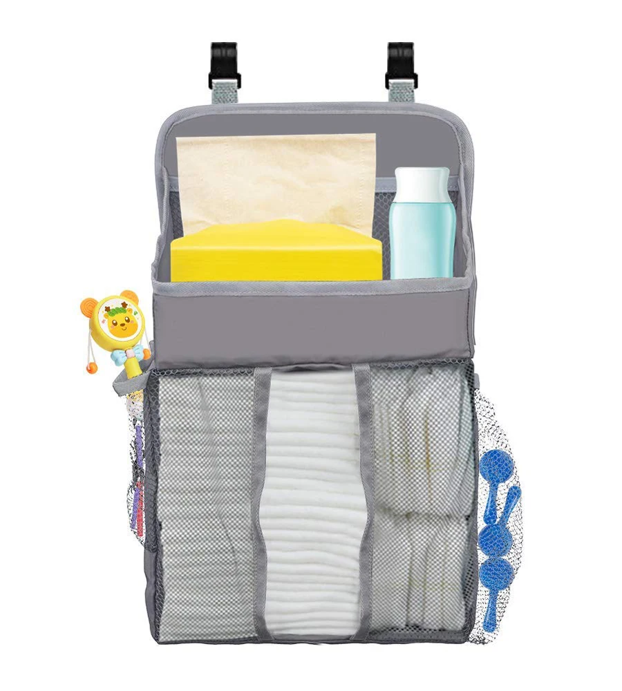 

Hanging Diaper Caddy and Nursery Organizer for Baby's Essentials Baby Diaper Organizer for Nursery