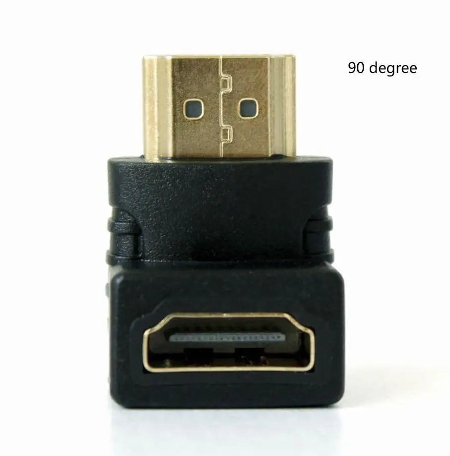 

HDMI 90 Degree Right Angle Connectors Adapters, Black
