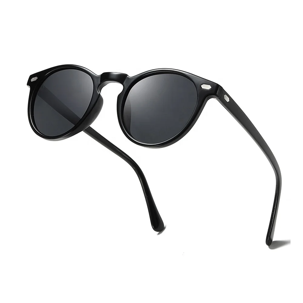 2019 Top Amazon TR90 TAC Night Vision Round Fashionable Sunglasses Sun glasses Polarized Shades