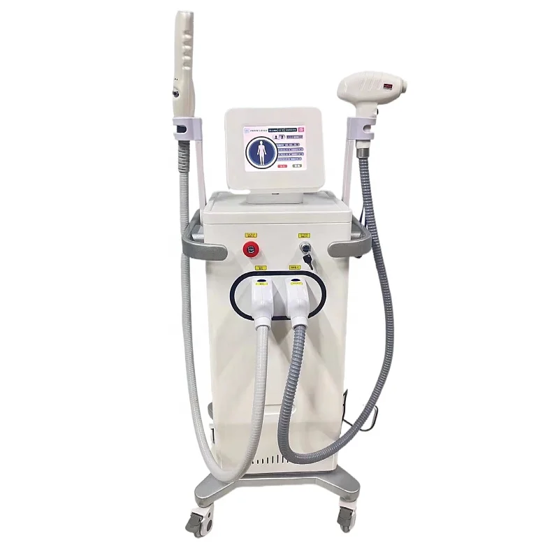 

2021new Beauty instrument freckle 808diode laser ipl Hair removal beauty Machine Q-Swtich nd yag laser tattoo removal