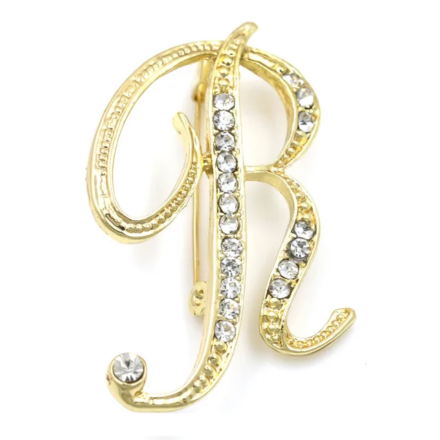 

2021 Famous Luxury Rhinestone Clothing Scarf Brooches Designer Brooch Pins For Women, Silver&gold