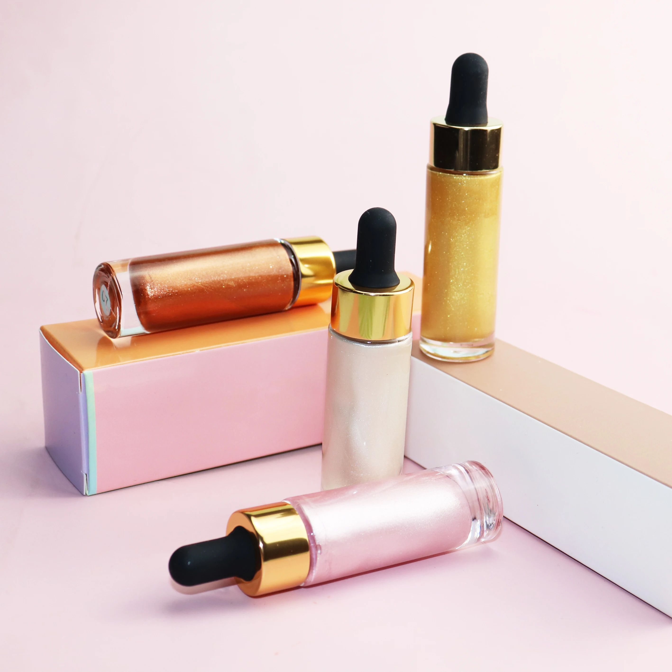 

Private Label Highlighter makeup liquid highlighter pigment face highlighter
