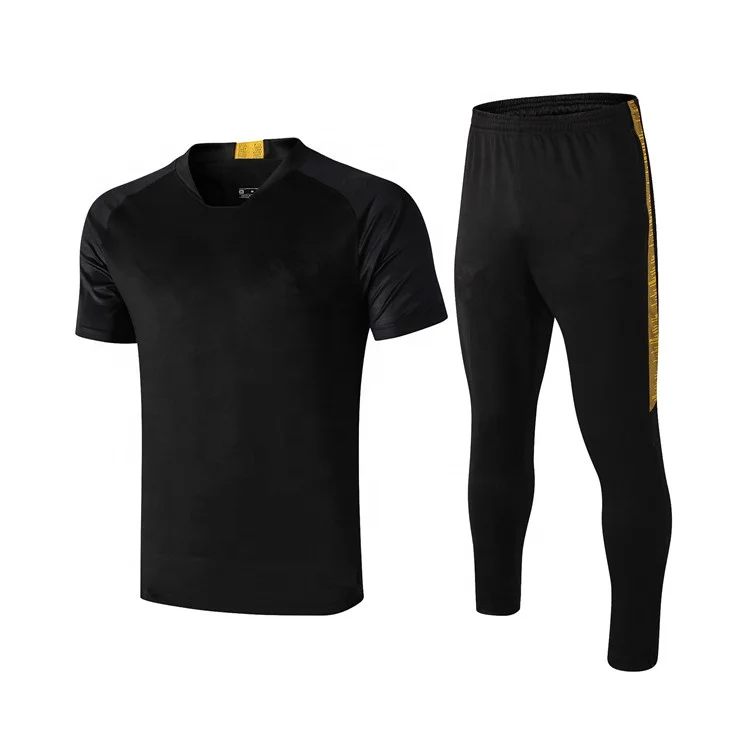 

2021 New Soccer Wear Football Kits with Pants Bulk Soccer Jersey Training, Any colors can be made