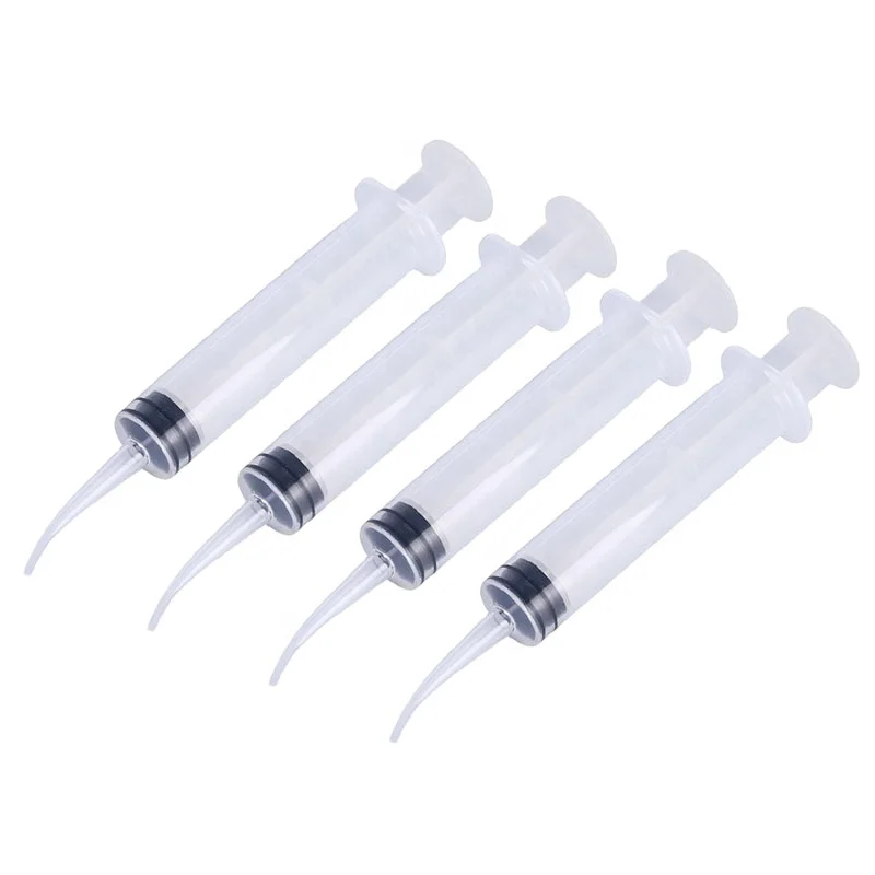 Yueshen Medical 12 Cc Disposable Dental Curved Syringes Irrigation Syringe For Clinic Buy