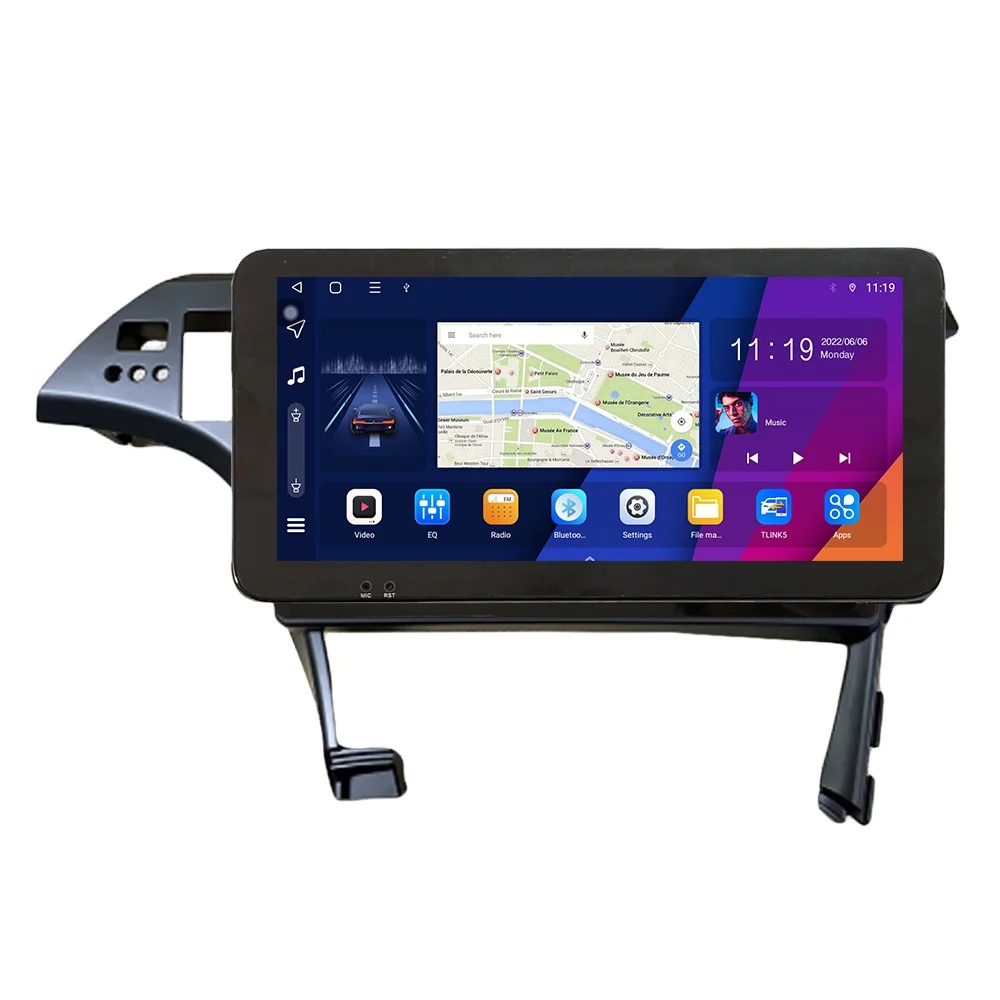 

For TOYOTA PRIUS 2010 LHD 10.33 inch QLED Screen Headunit Device Double 2 Din Car Stereo GPS Navigation Android Car Radio