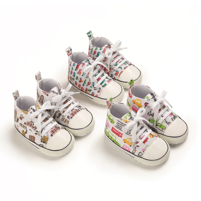 

Designer wholesale ODM/OEM Canvas shoes first Walker boy and girl crib Baby shoes