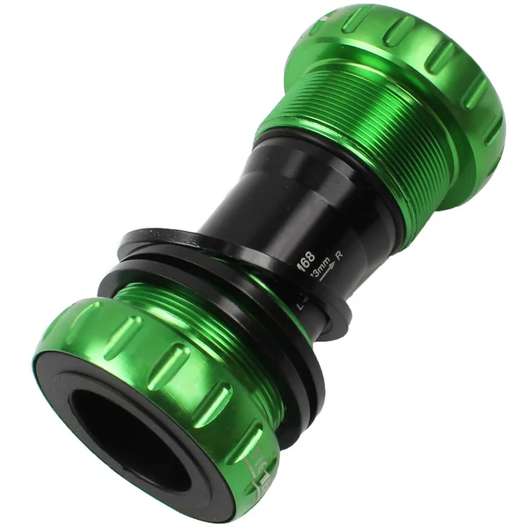 

MTB Bike 24 22 mm Ceramic BB Bearing Bicycle Bottom Bracket BMX Bike Hollow Thread BB Kits for Crankset Part, Black, red, blue, green, purple, gold