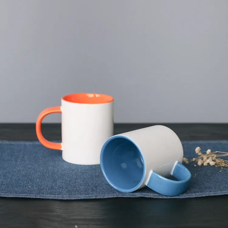 

wholesale bulk cheap custom logo glaze nordic drinking cup tea coffee ceramic mug with handle