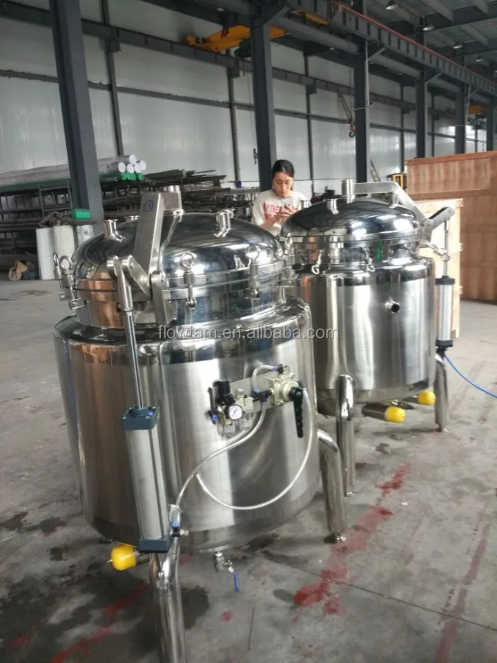 Steam Jacketed Kettle Ss316,Industrial Steam Pressure Cooker From