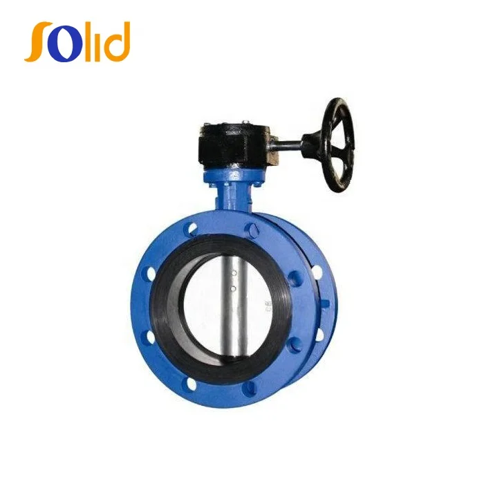 PN10/16 CE certificate Ductile Iron Cast Iron Wafer or Lug Type Butterfly Valve Price List