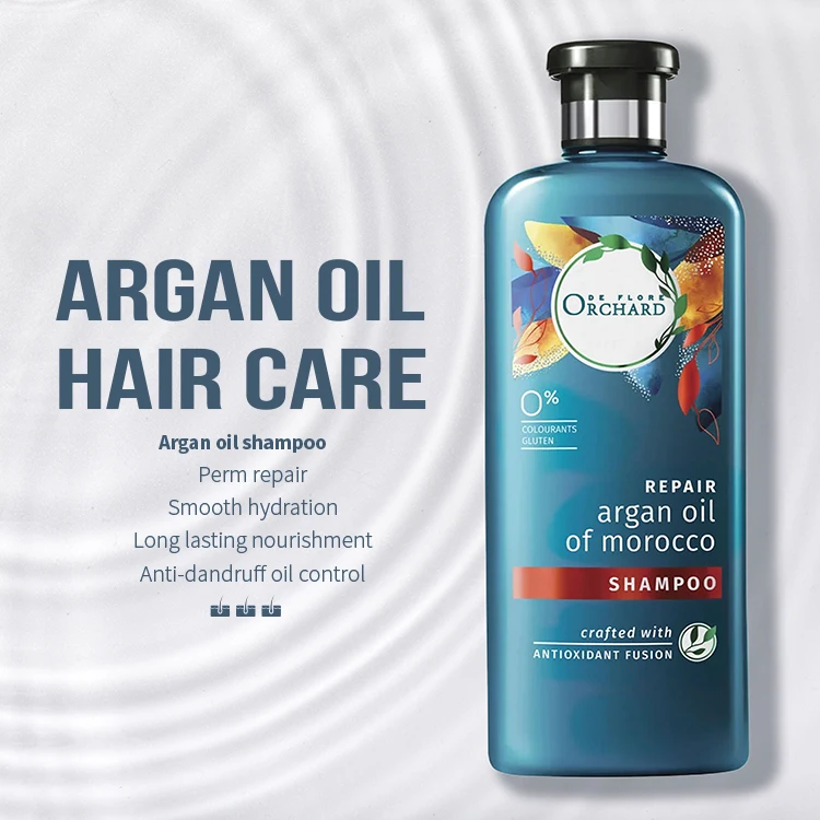 Private Label Organic Argan Oil Hair Shampoo Smoothing And Moisturizing ...