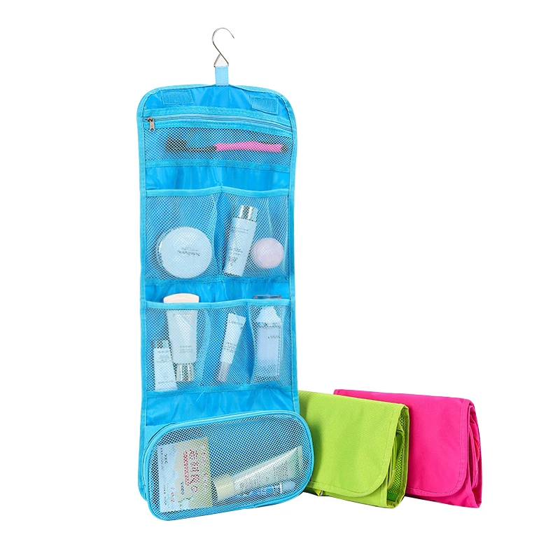 

Multifunctional travel and business portable hanging toiletry bag