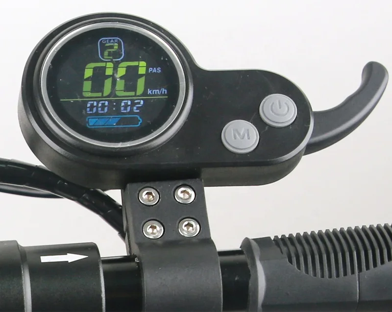 

LCD Display Screen for Electric Scooter Replacement Super quality 6 Pins, Black