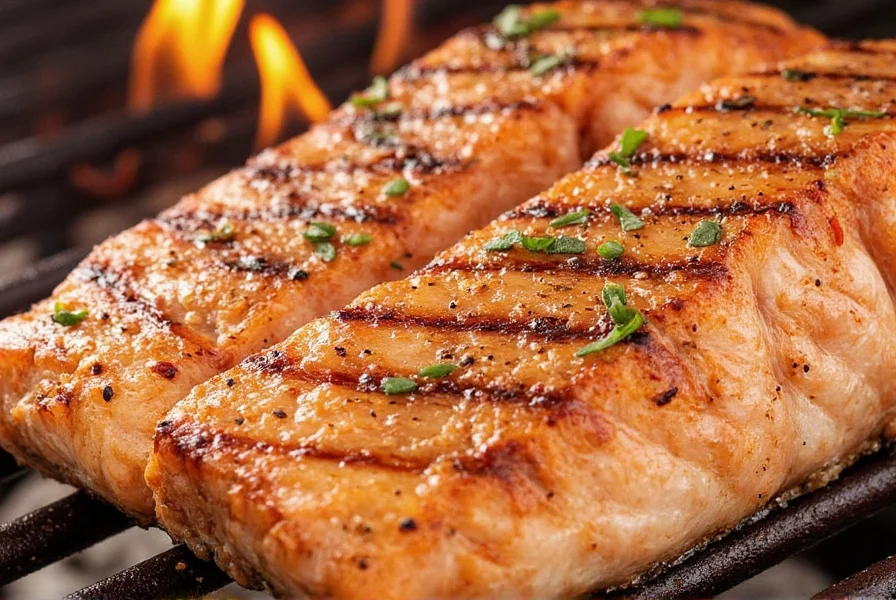 Different salmon flavor combinations