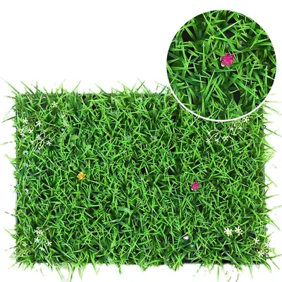 

Wholesale Artificial Plants Decor Vertical Garden Artificial Grass Wall Boxwood Hedges Artificial Panels, As picture