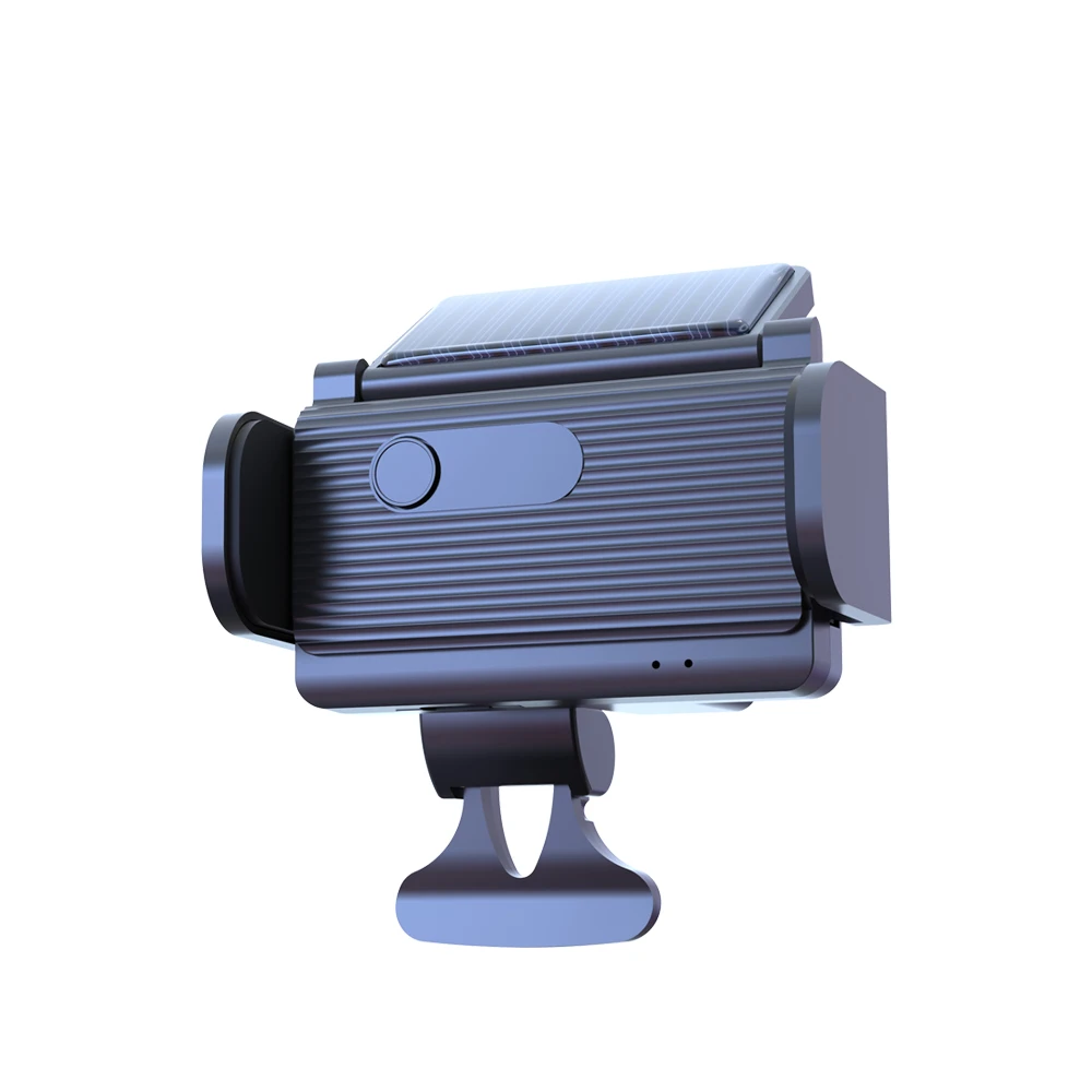 

Factory wholesale Solar mobile phone holder fast clamping mobile phone bracket price advantage, Black