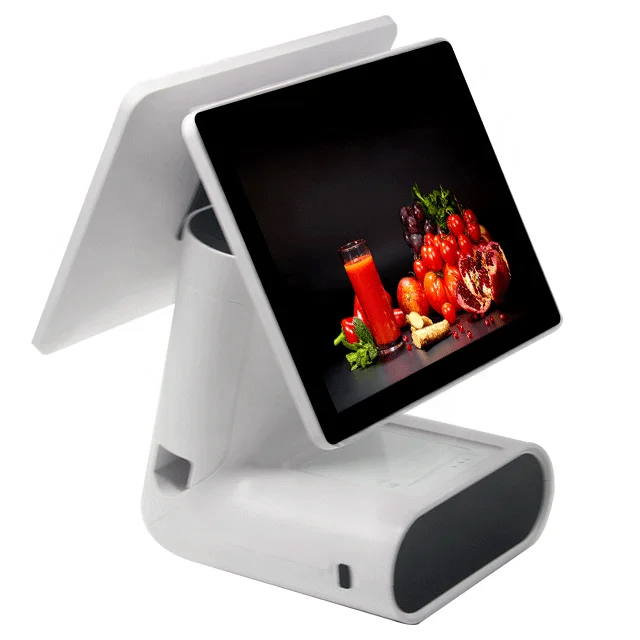 

Hot Sale 15.6 inch Point of Sale System Machine POS System Payment Terminal with Optional 80mm Built-in Thermal Printer