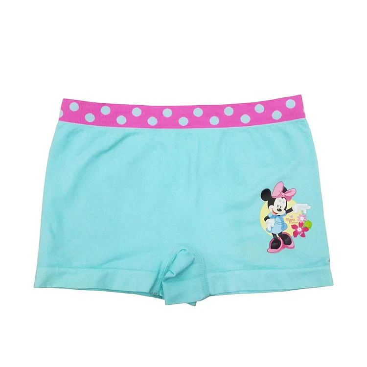 New Design Eco Friendly Underwear Panties Print Cartoon Cute Little
