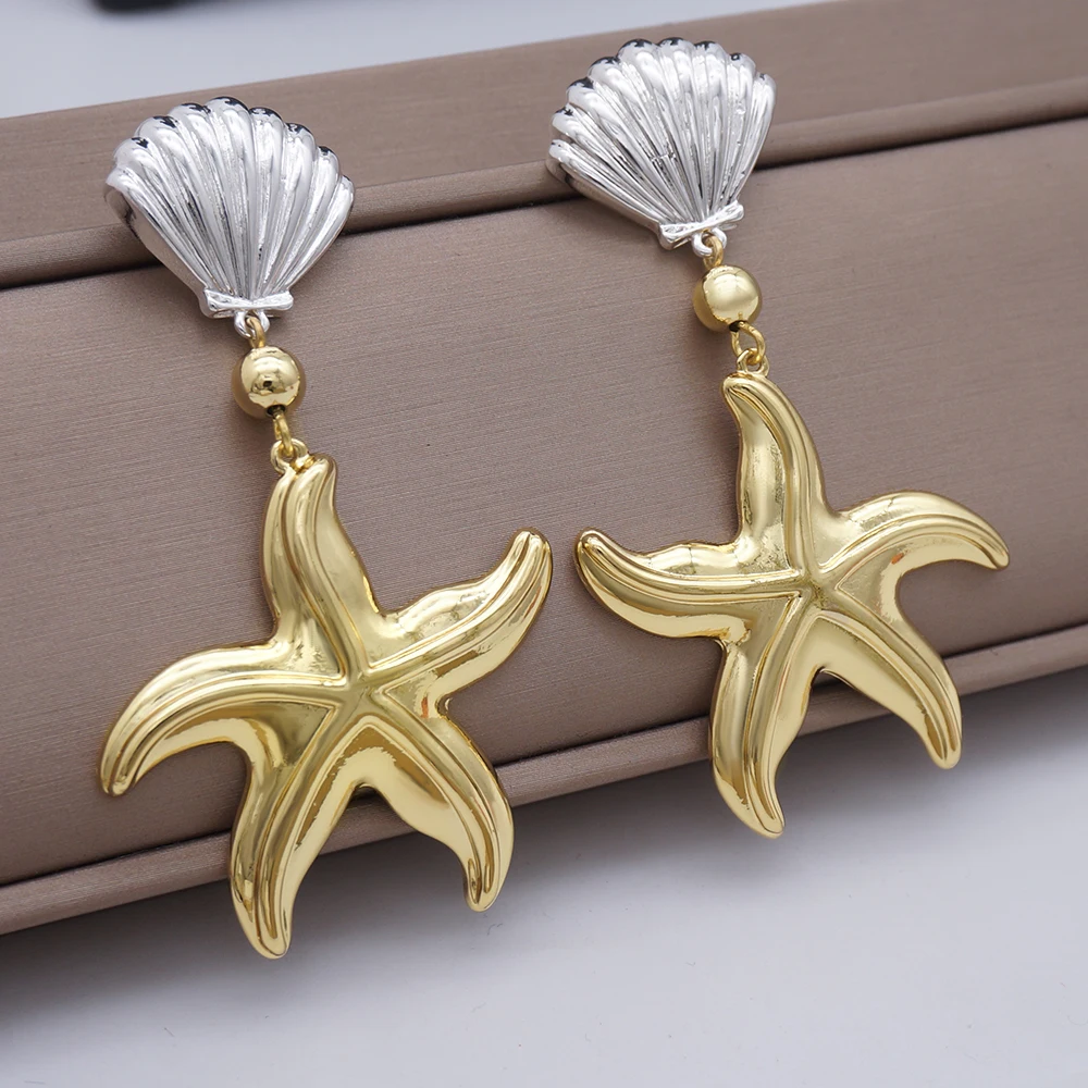 

GDJWRI TB100 luxury wholesale latest hight quality large women wedding dubai earrings gold